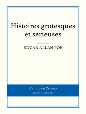 cover image of Histoires grotesques et sérieuses